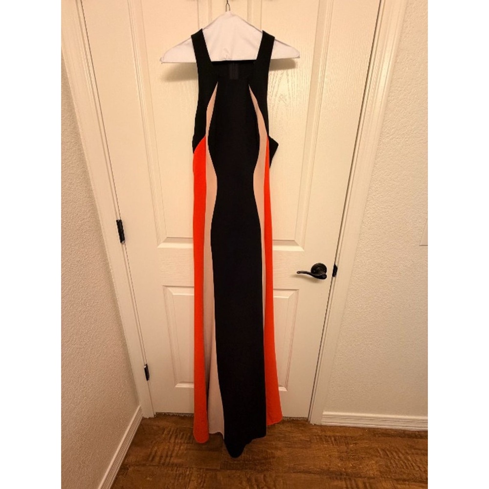 BCBG Maxazria Colorblock Maxi Dress – Size 4 – Project Piece / Needs TLC